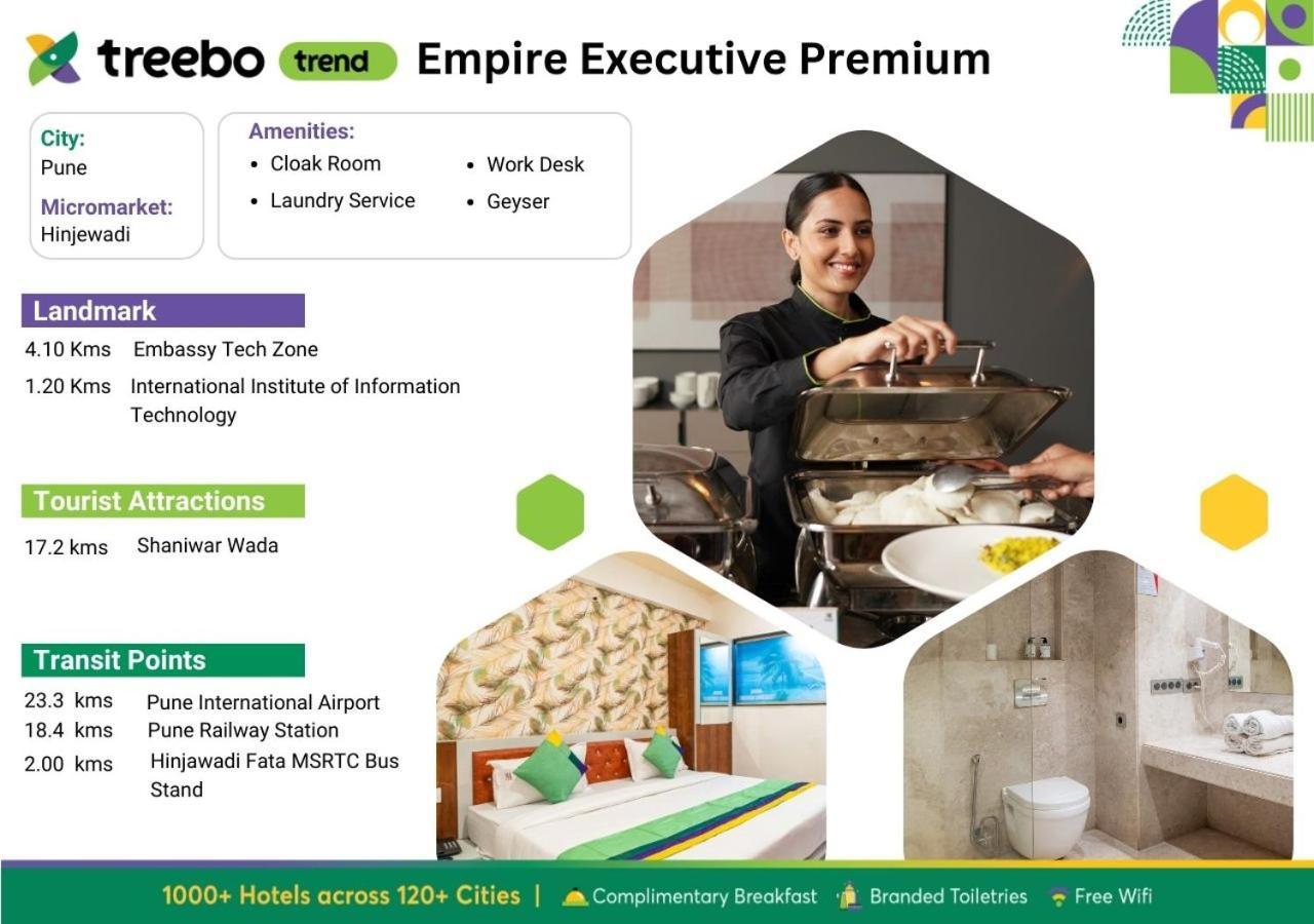 Treebo Empire Executive Premium ปูเน่ ภายนอก รูปภาพ